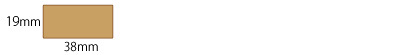 19mm×38mm