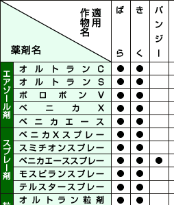 �K�p�ꗗ�\
