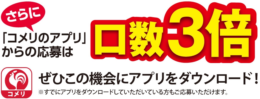 ����ɃA�v������̃G���g���[�Ō���3�{�I