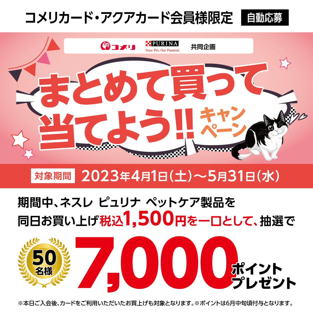 ネスレピュリナ まとめて買って当てよう!!キャンペーン