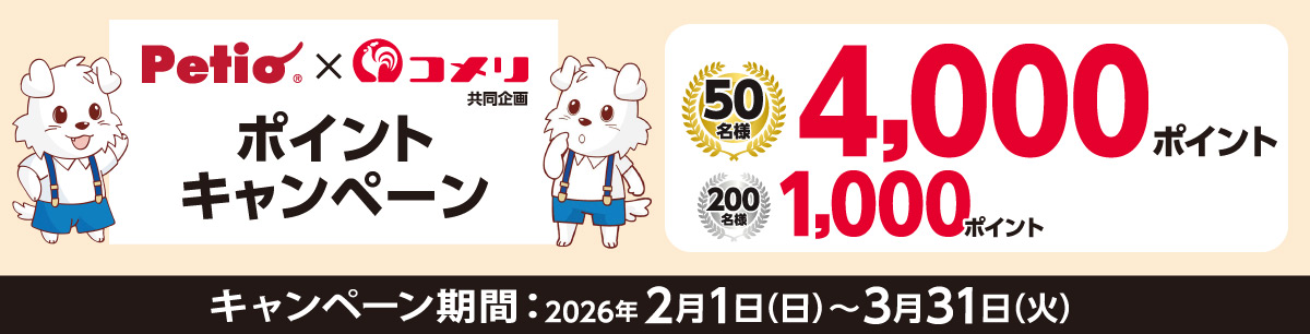 ペティオ ポイントキャンペーン