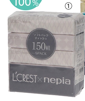 ＬＣ　ソフトパックティッシュ　１５０組×５Ｐ　　　
