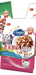 コンボキャット毛玉対応　　まぐろ味・ささみ６００ｇ