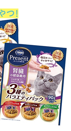 コンボプレゼントＣおやつ　腎臓の健康３種Ｖ　９０ｇ