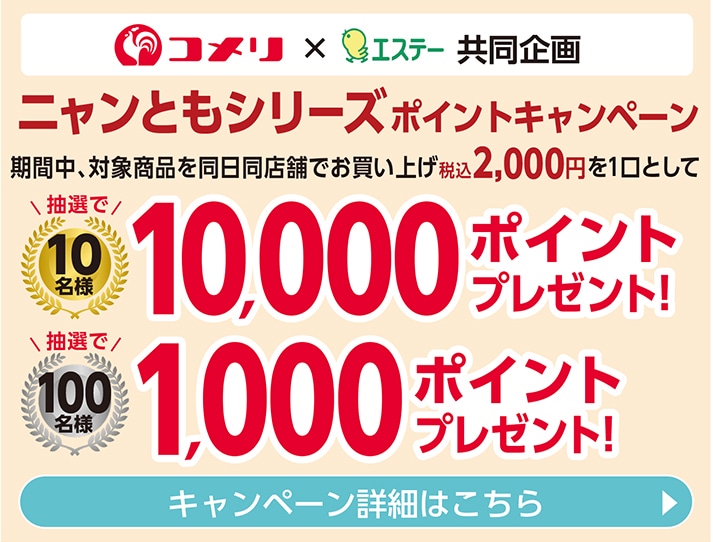 エステー　ニャンともシリーズポイントキャンペーン