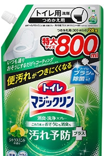 トイレマジックリン消臭洗浄ＳＰミント詰替８００ｍｌ