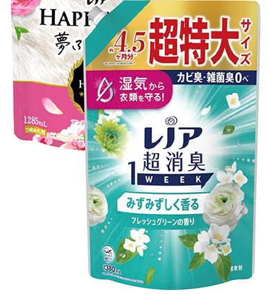レノア超消臭　Ｆグリーン　超特大　１３８０ｍｌ　　