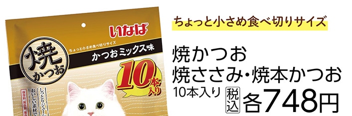 焼かつお　１０本入り　　　かつおミックス味　　　　
