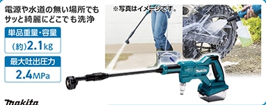 マキタ　ＭＨＷ１８０ＤＺ　充電式洗浄機　本体のみ