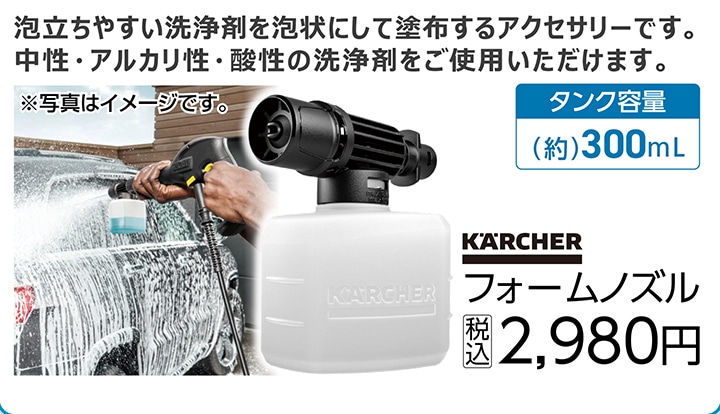 フォームノズル