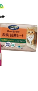 ニャンとも清潔トイレ脱臭・抗菌シート　１２枚