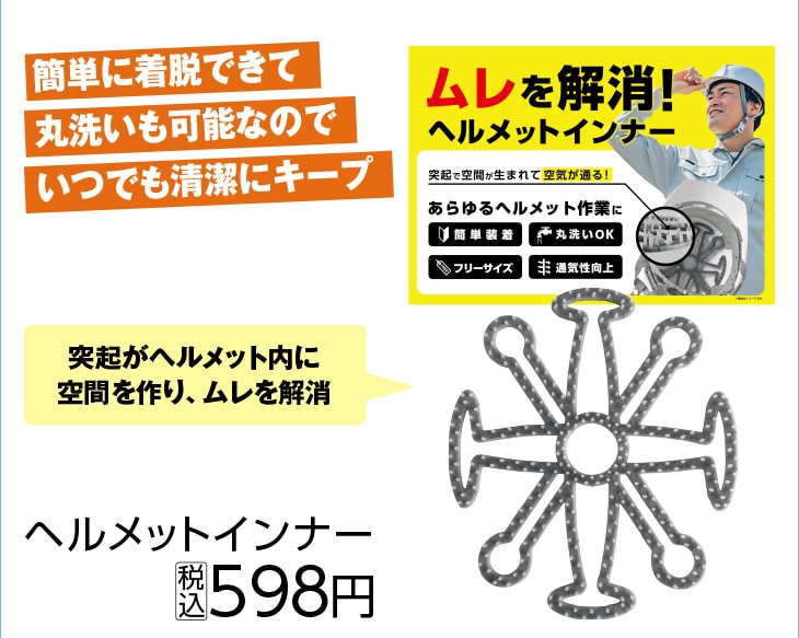 ヘルメットインナー　ＦＳ－８６９