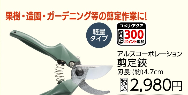 アルス　剪定鋏　ＦＢ－７Ｇ