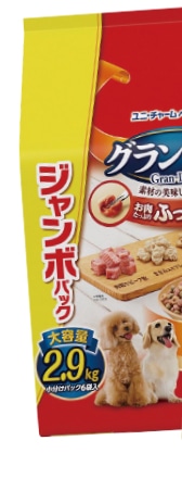 ＧＤ　ふっくらビーフ　ささみ野菜ＪＰ　２．９ｋ