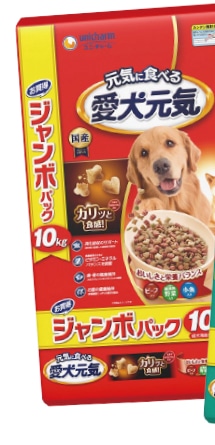 愛犬元気　ビーフ・緑黄色野菜・小魚入り　１０ｋｇ