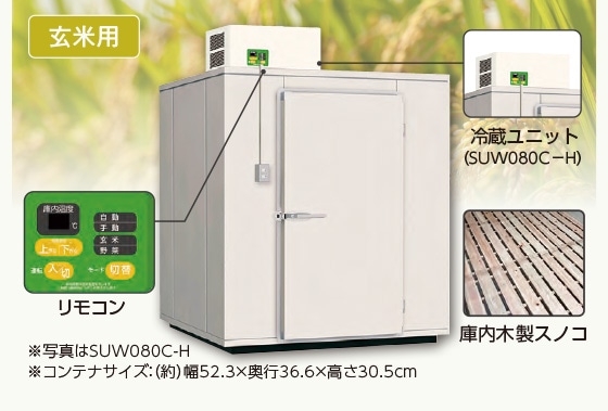 プレハブ保冷庫 SUW080C-H