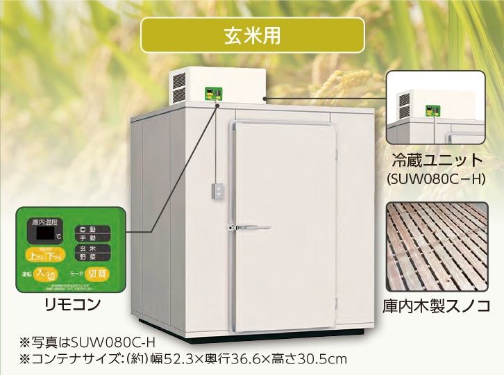 プレハブ保冷庫 SUW080C-H