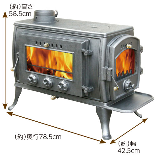 暖房器具特集 鋳物薪ストーブ コメリドットコム