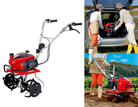 車軸ローター式耕運機　こまめ