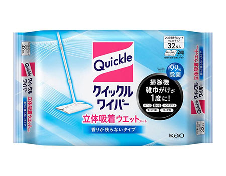 クイックルワイパー　立体吸着ウエットシート