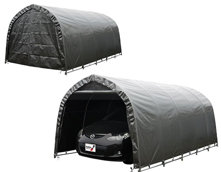 普通小型車用パイプ車庫