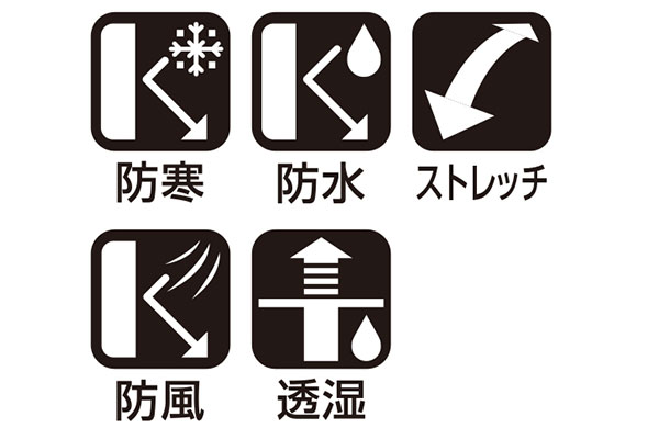 断冷エアシールド透湿防水シェルジャケット