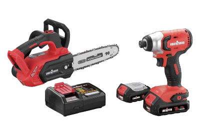 ▽▽UBERMANN ウーバマン 電動工具 充電式チェーンソー250mmセット