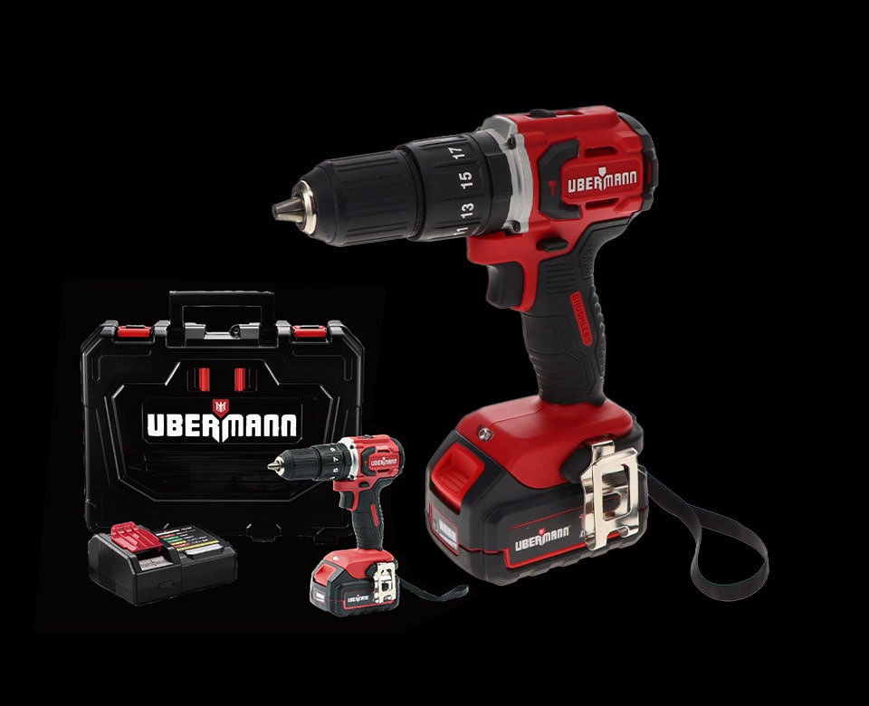 豊富な100%新品 ▽▽UBERMANN 充電式インパクトドライバー 5.0Ahセット