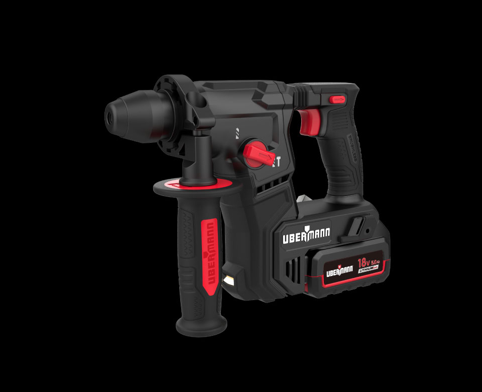 18V充電式17mmハンマドリルSDSプラス仕様 - ウーバマン(UBERMANN 18V充電式17mmハンマドリルSDSプラス仕様 - ウーバマン(UBERMANN