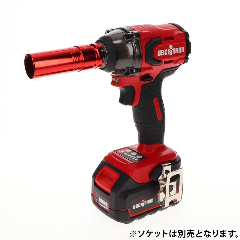 18V 充電式インパクトレンチ12.7mm角5.0Ahセット - ウーバマン