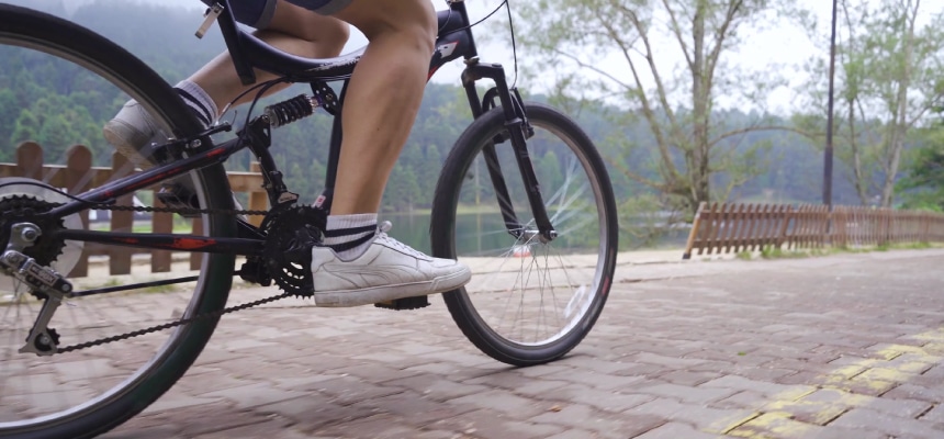 自転車のパンク修理
