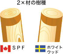 2×材の樹種