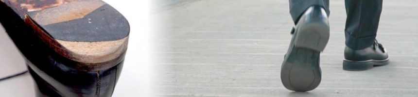 くつ底補修材の使い方