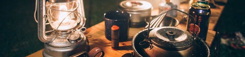 シーンに合わせた“灯り（ランタン）”を選ぼう