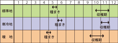 作業年間カレンダー