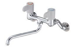 ツーバルブ混合栓