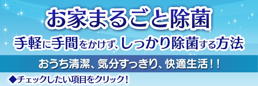 お家丸ごと除菌