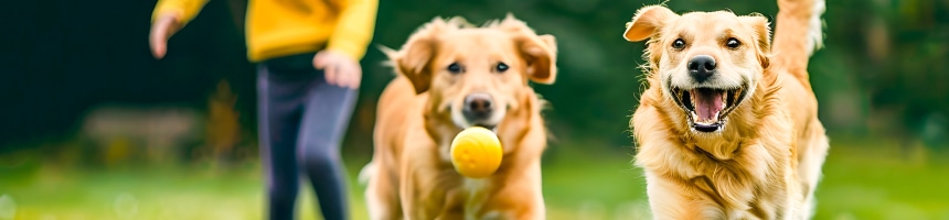 ワンちゃんと遊ぼう！