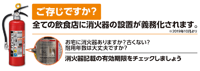 消火器について