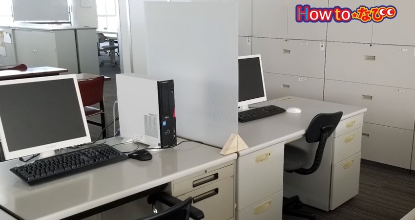 ○飛沫防止簡易パーテーションの作り方 PPプレート一面型