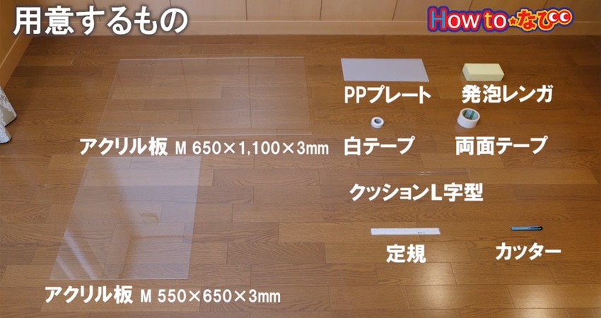 ○用意するもの