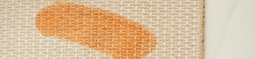 カーペットにシミがついてしまったら