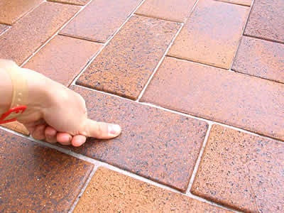 レンガの敷き方