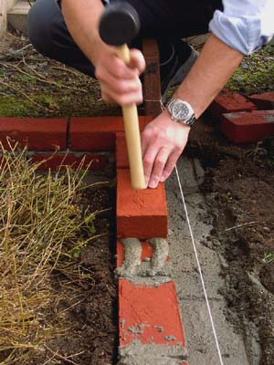 レンガの積み方