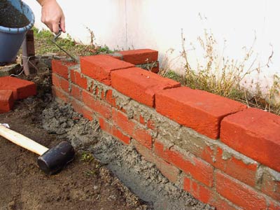 レンガの積み方