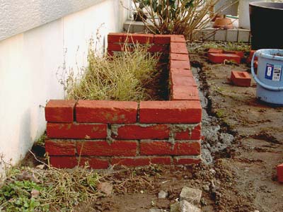 レンガの積み方