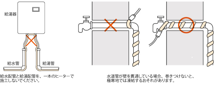 Howto情報 水道管の凍結を防ぐ方法 ホームセンター