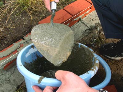 レンガの積み方