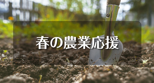 春の農業応援