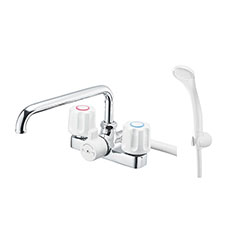 ツーバルブデッキシャワー混合 SK710-W-13